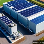 바이오연료 발전의 국제 규제 동향 - A modern European biorefinery facility in Germany during daytime, featuring advanced biotechnology e...